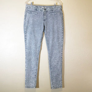 DE Collection Pin Striped Skinny Jeans Navy 8 NWT